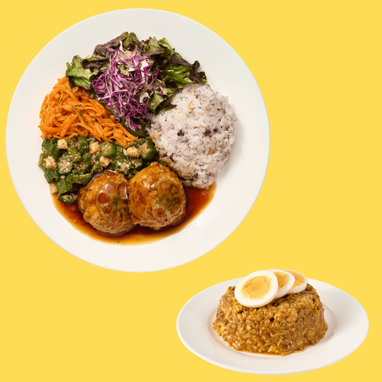 ハンバーグカレー